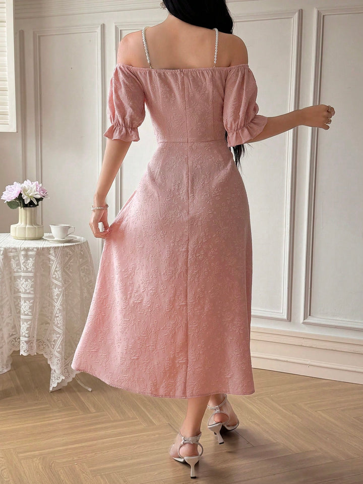 Rochie midi SHEIN, roz