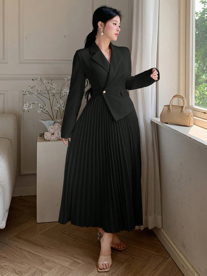 Rochie midi SHEIN, negru