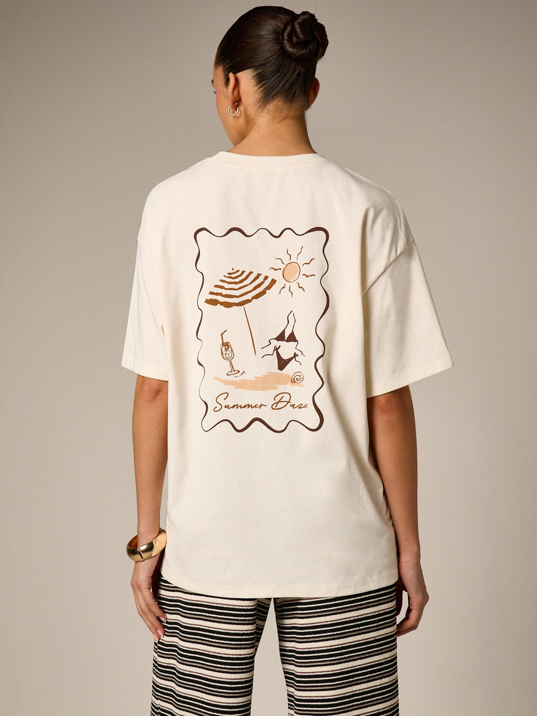 Tricou SHEIN, bej