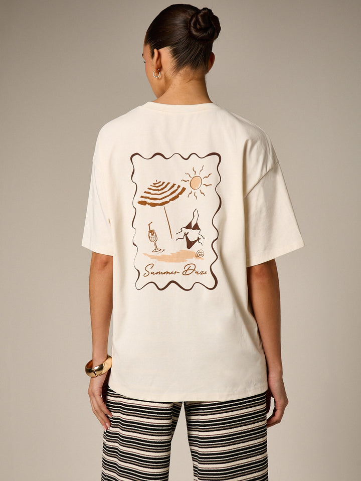 Tricou SHEIN, bej