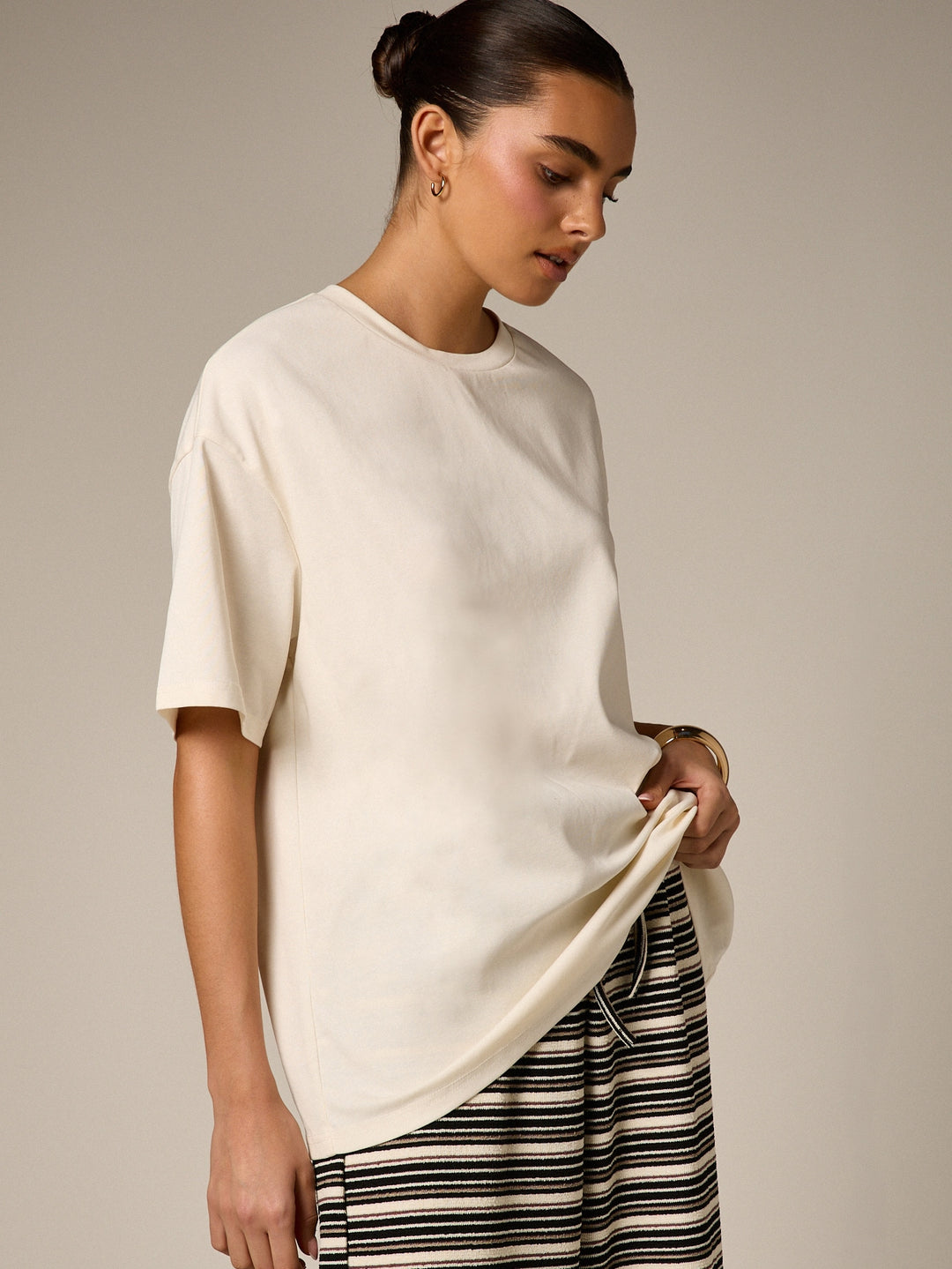 Tricou SHEIN, bej