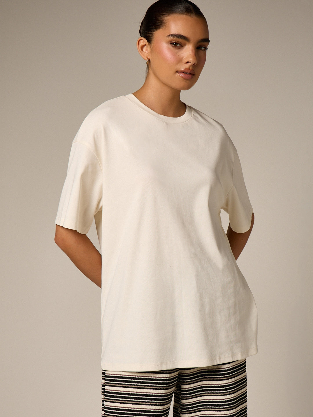 Tricou SHEIN, bej