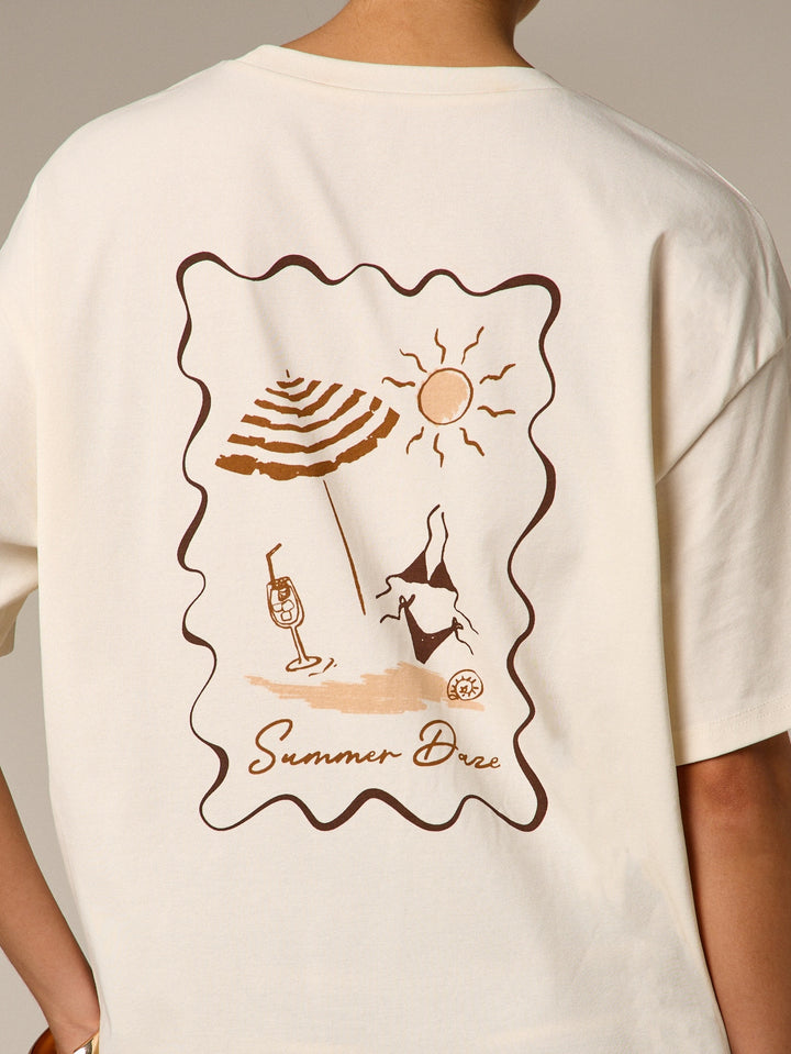 Tricou SHEIN, bej