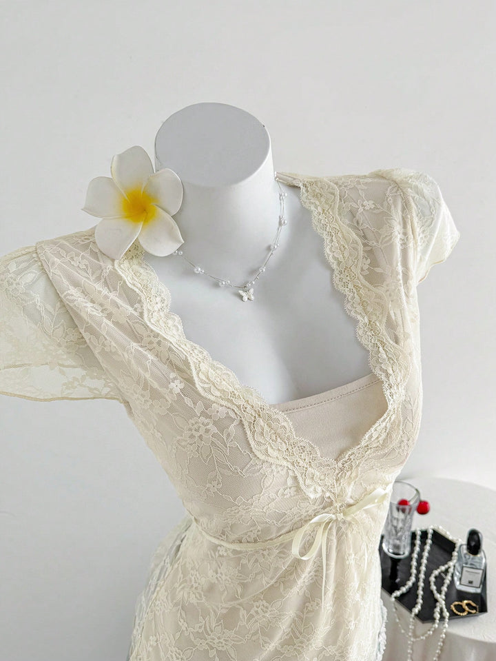 Tricou SHEIN, bej