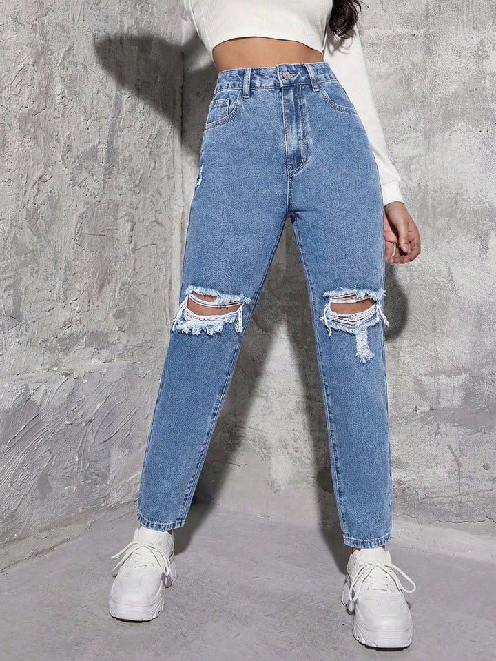Jeans SHEIN, albastru