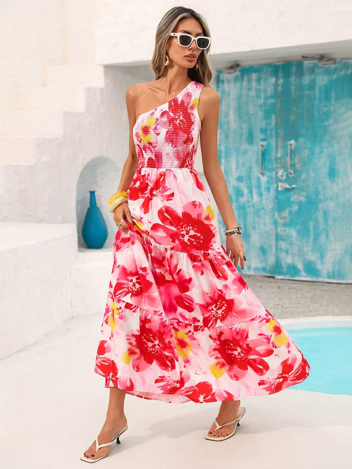 Rochie maxi SHEIN, roz
