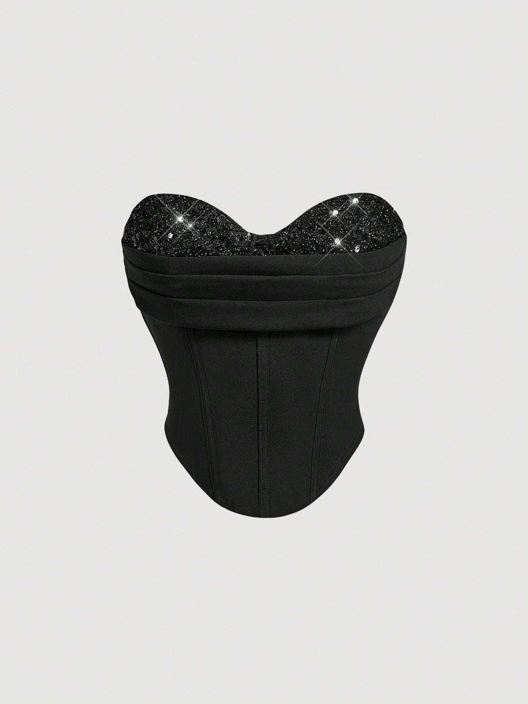 Top SHEIN, negru