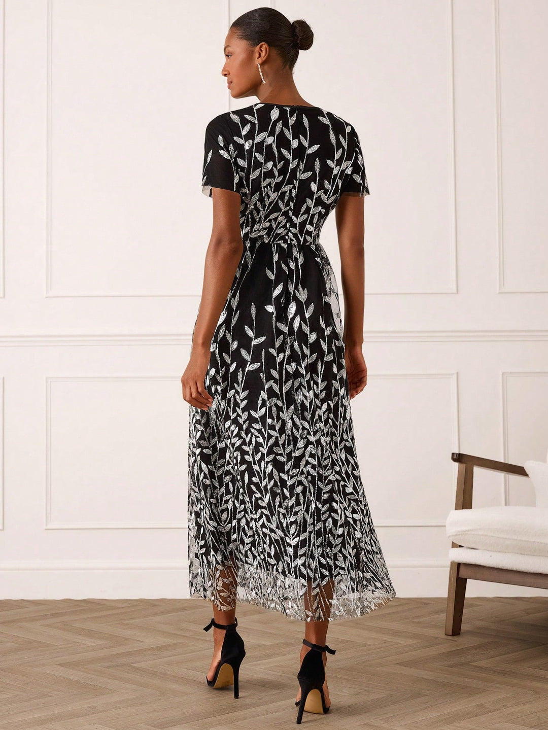 Rochie maxi SHEIN, negru