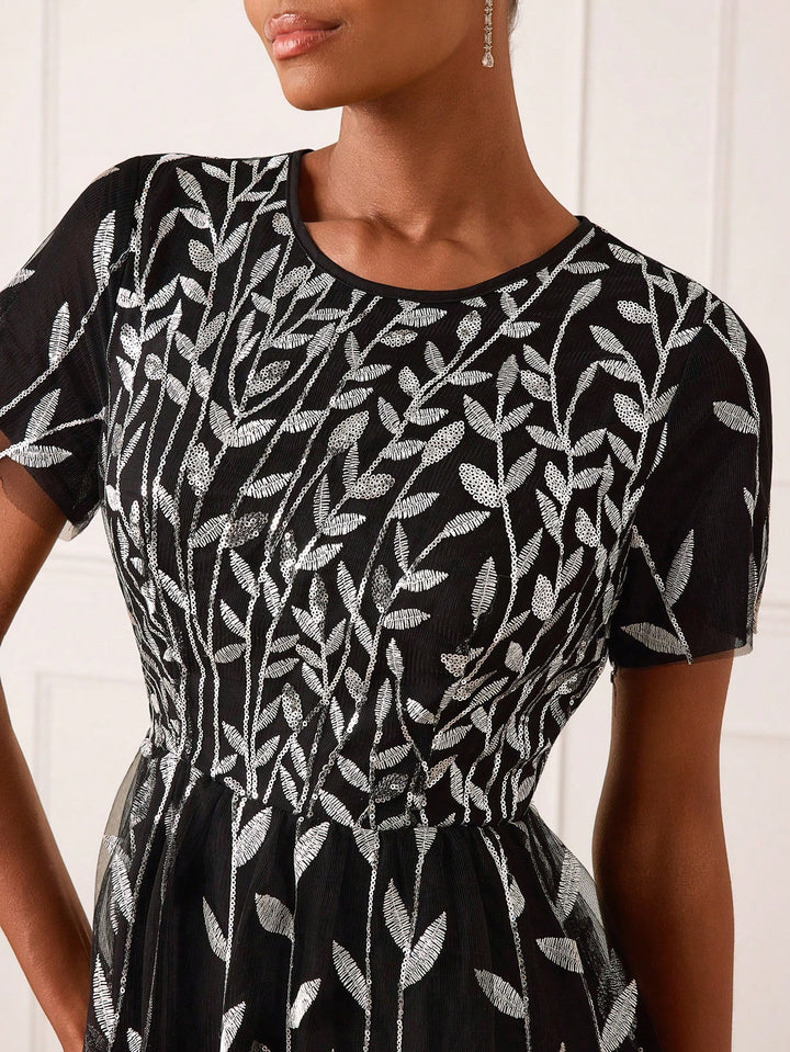 Rochie maxi SHEIN, negru