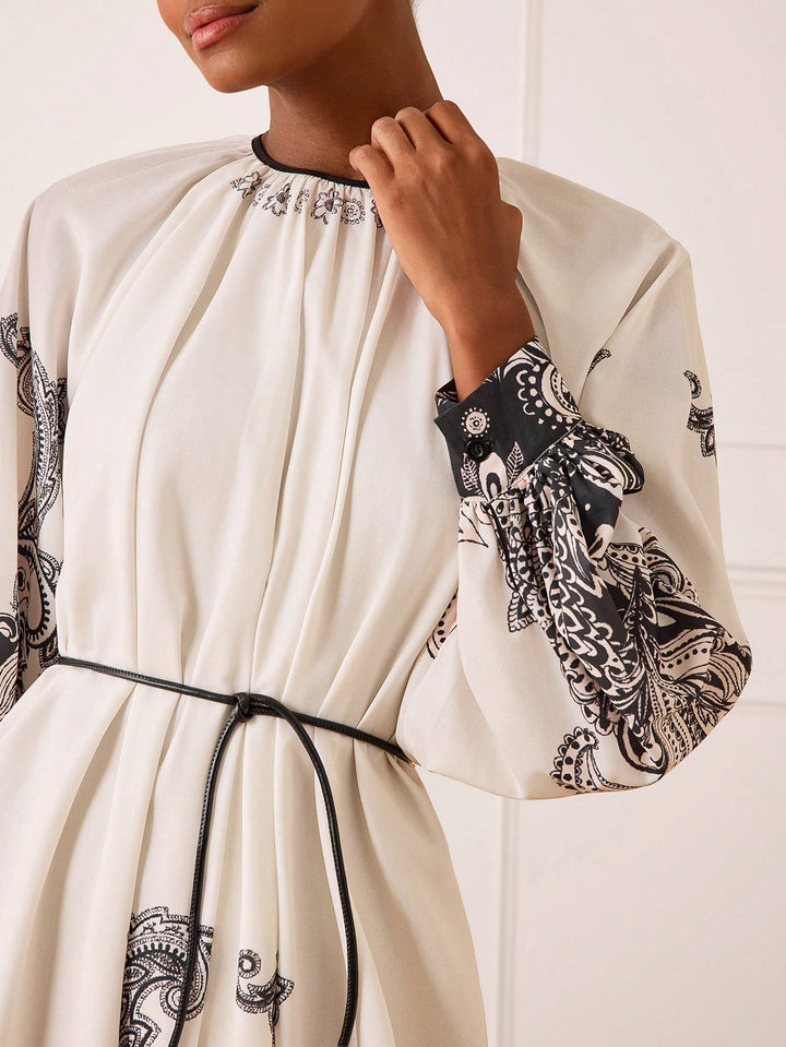 Rochie midi SHEIN, mix culori