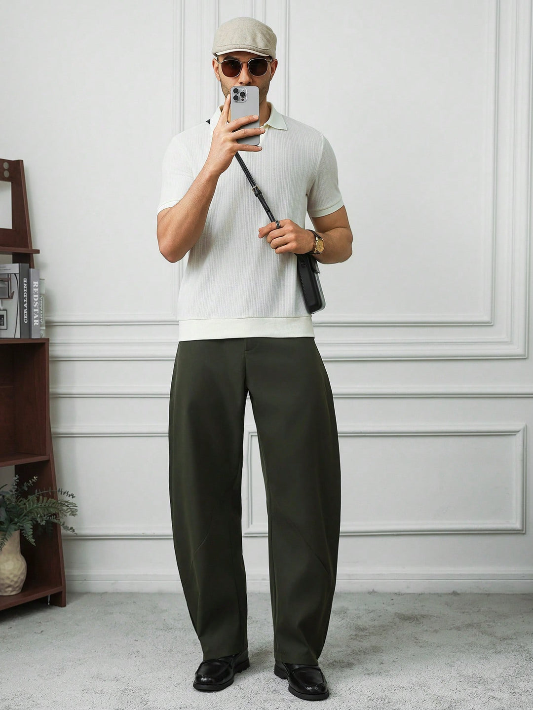 Pantalon SHEIN, kaki