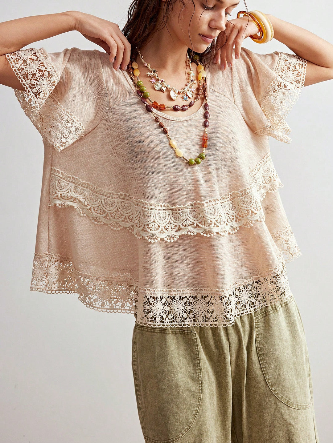 Tricou SHEIN, portocaliu