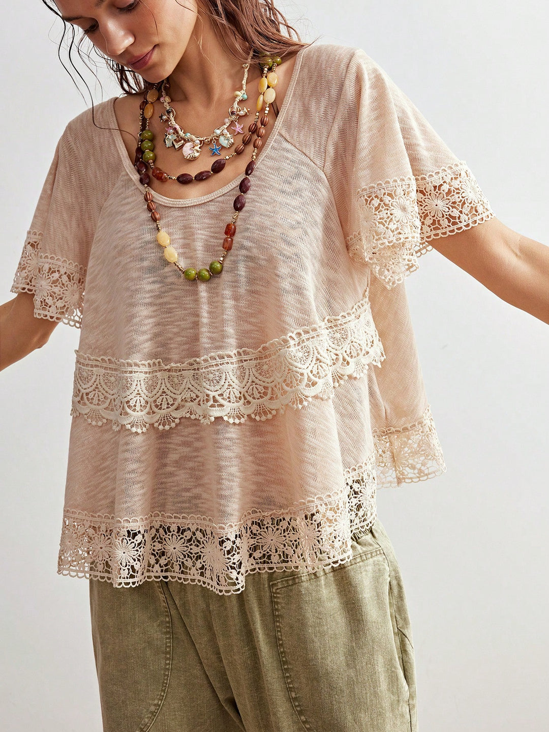 Tricou SHEIN, portocaliu