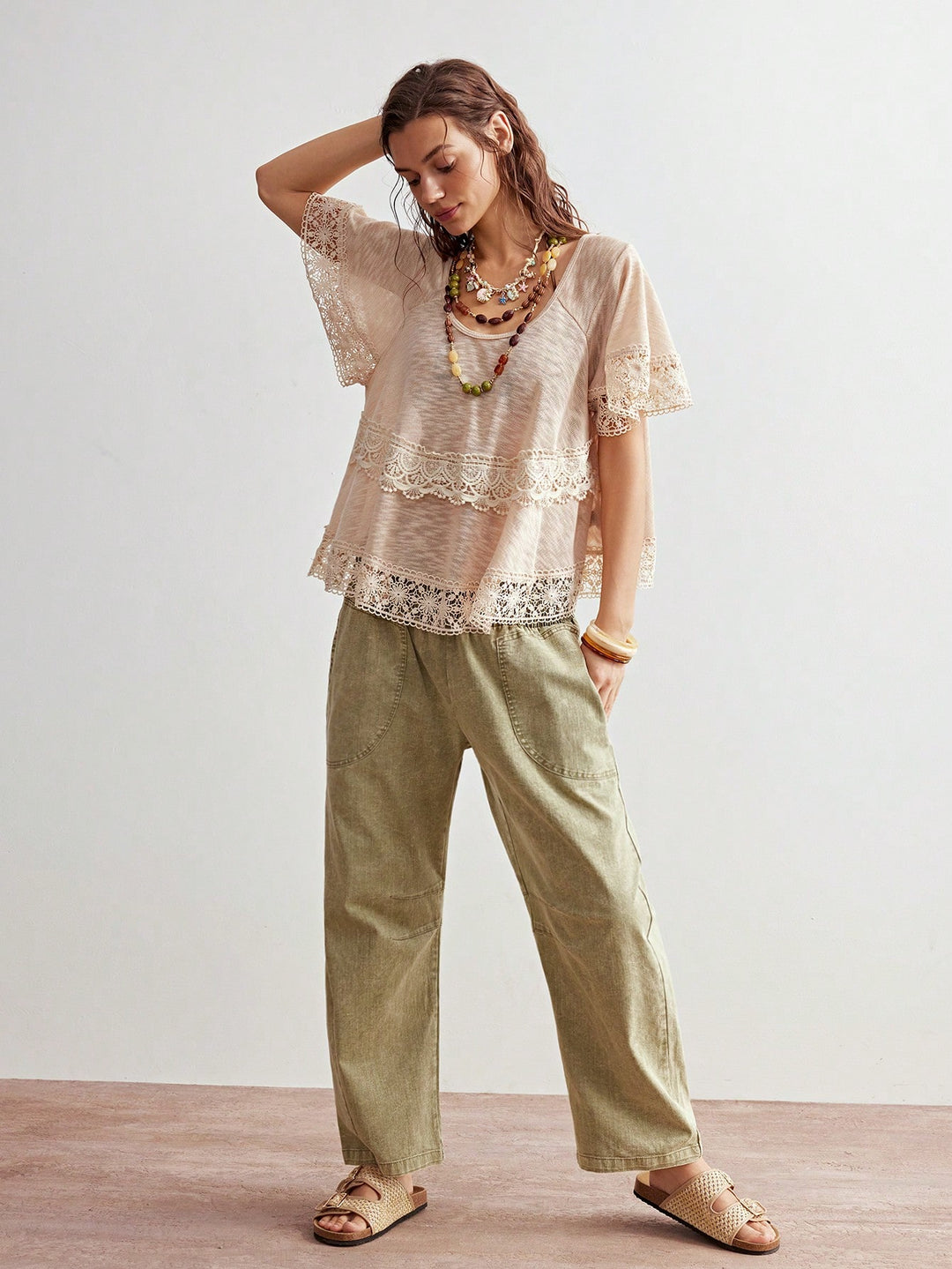 Tricou SHEIN, portocaliu