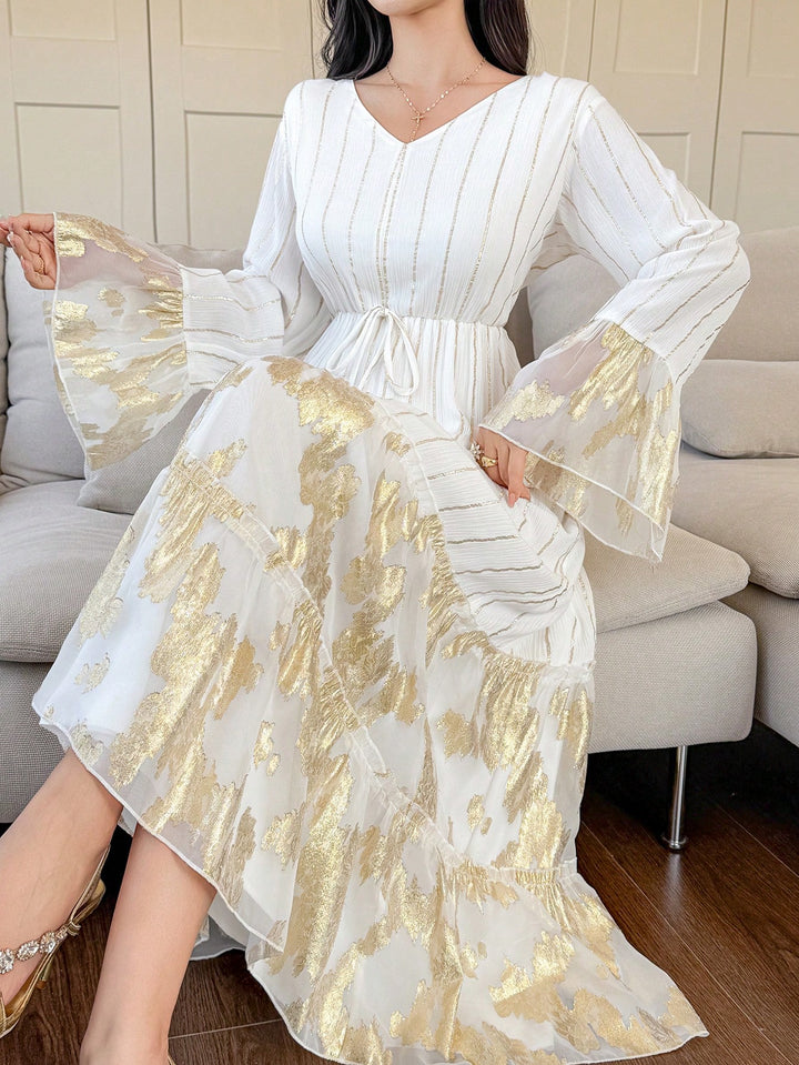 Rochie midi SHEIN, alb