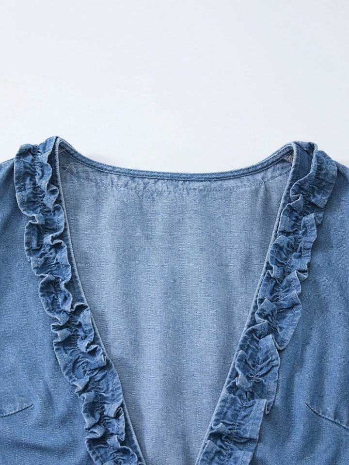 Top SHEIN, albastru