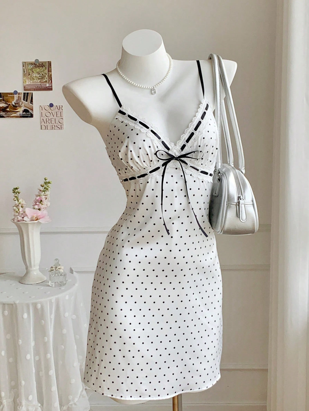 Rochie mini SHEIN, alb