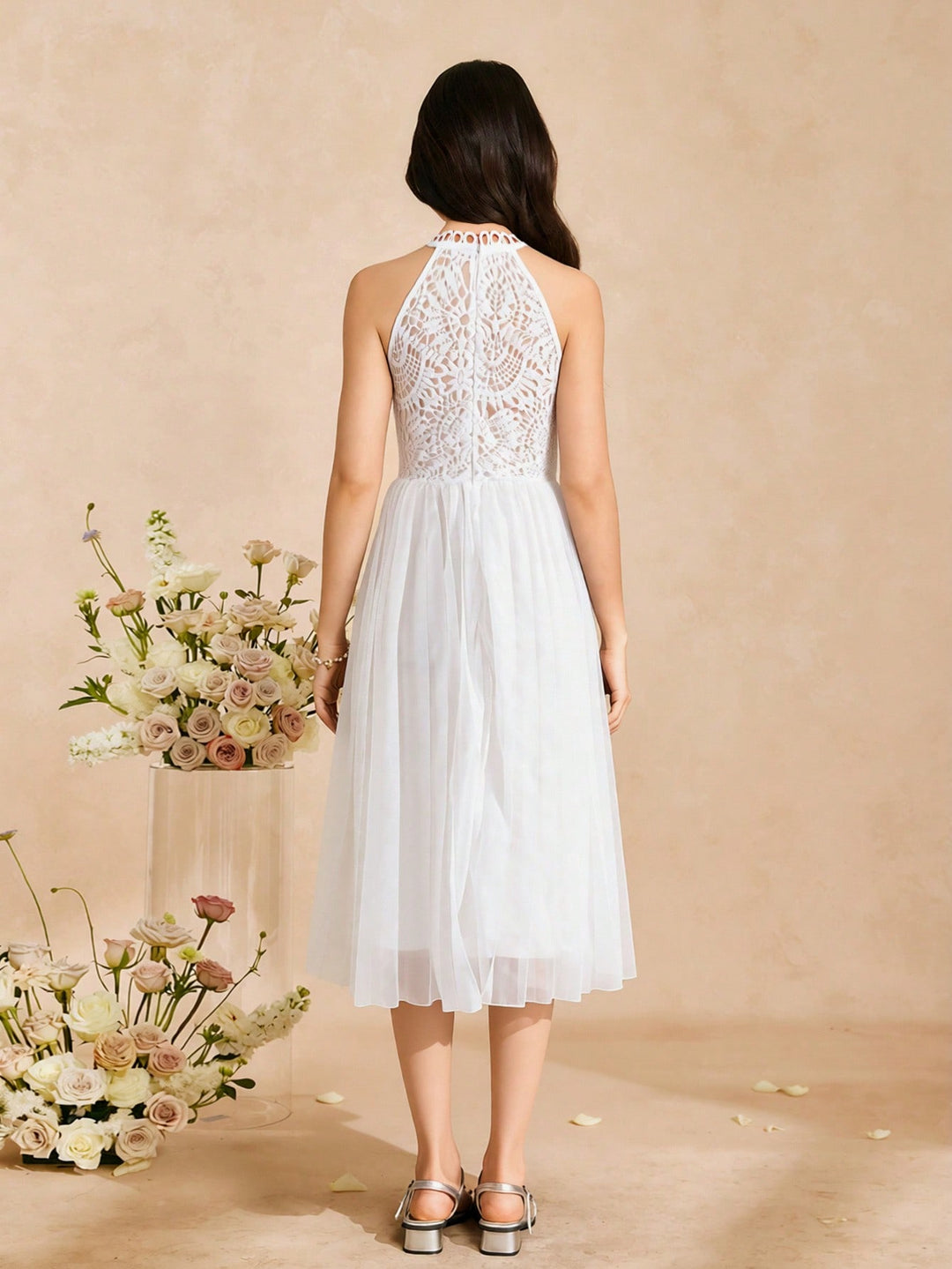 Rochie SHEIN, alb