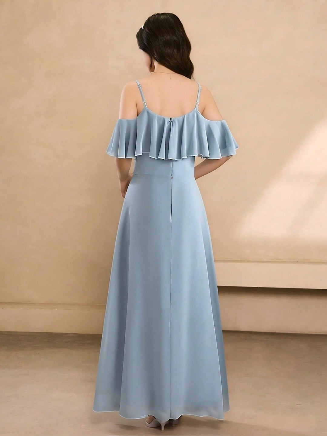 Rochie slip SHEIN, albastru