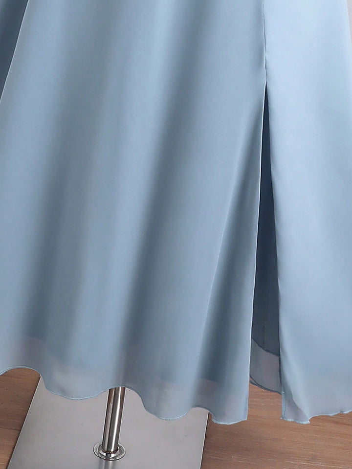 Rochie slip SHEIN, albastru