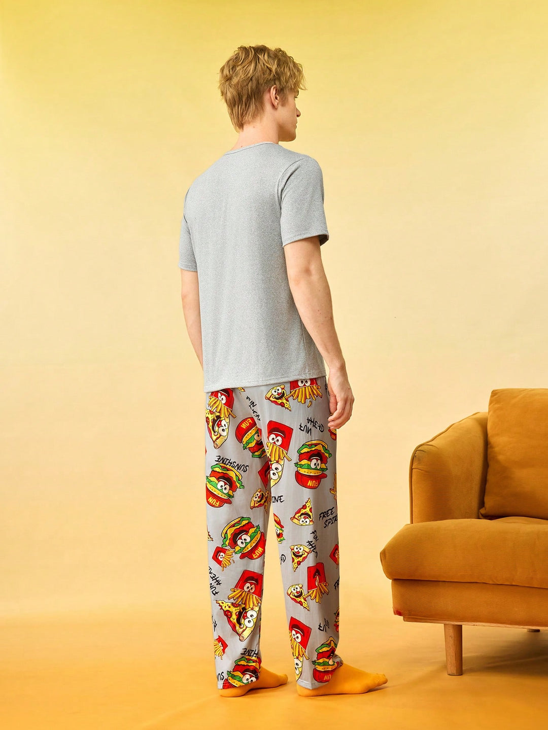 Compleu pijamale SHEIN, mix culori