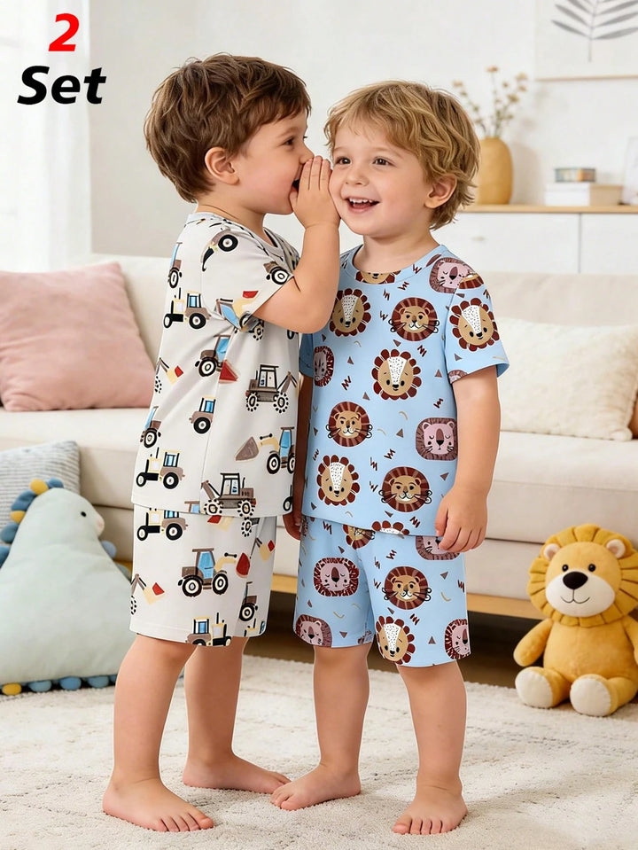 Set compleuri pijamale SHEIN, mix culori