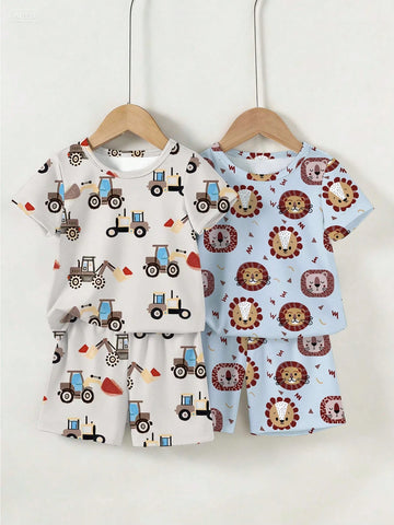 Set compleuri pijamale SHEIN, mix culori