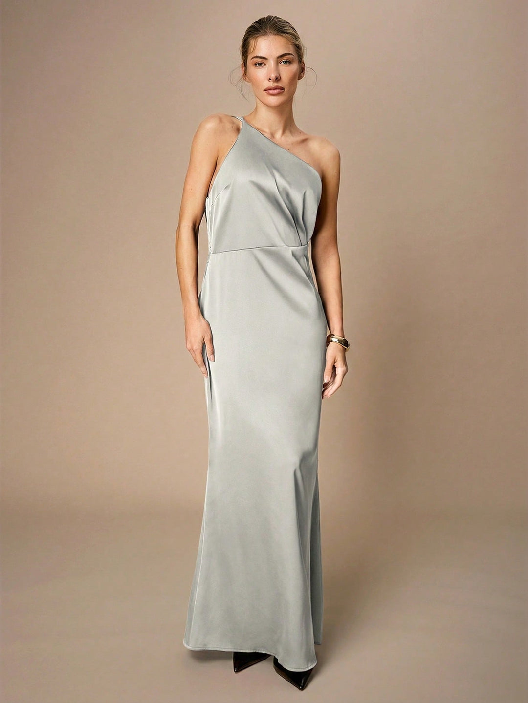 Rochie maxi SHEIN, gri