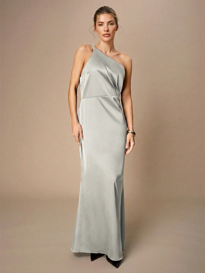 Rochie maxi SHEIN, gri