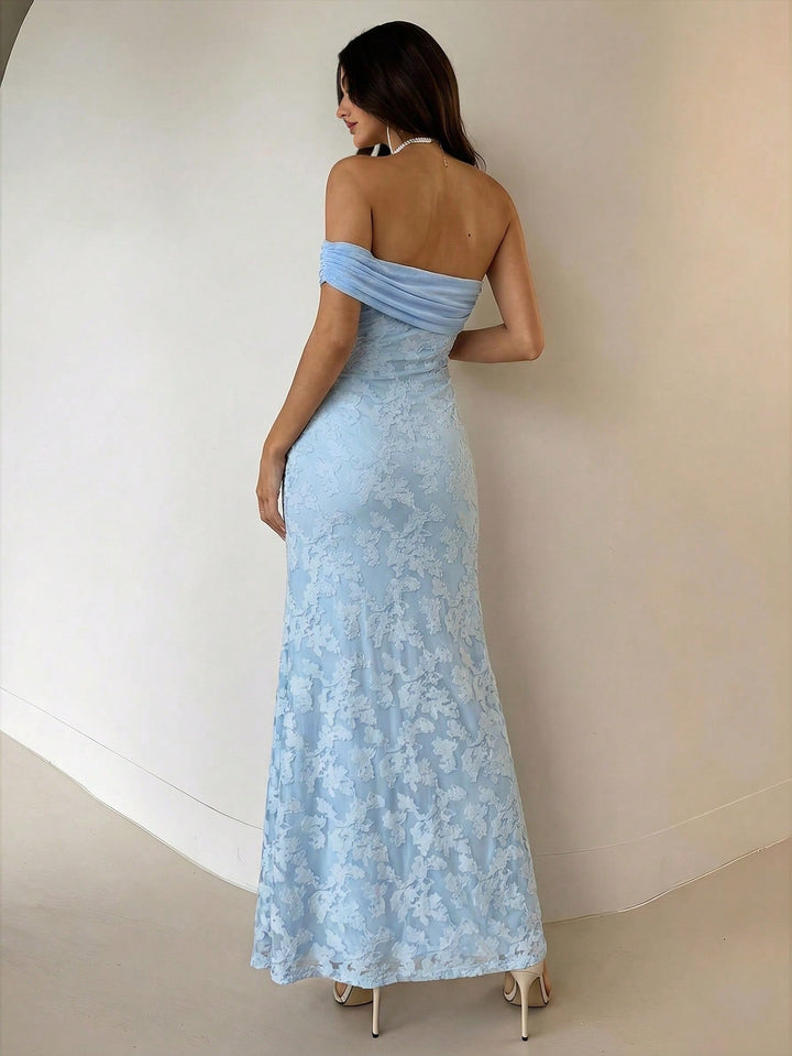 Rochie maxi SHEIN, albastru