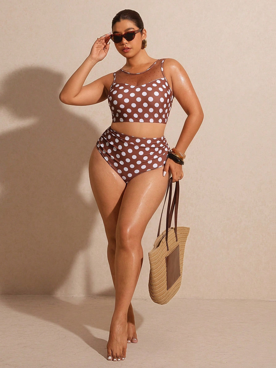 Set bikini de baie SHEIN, mix culori
