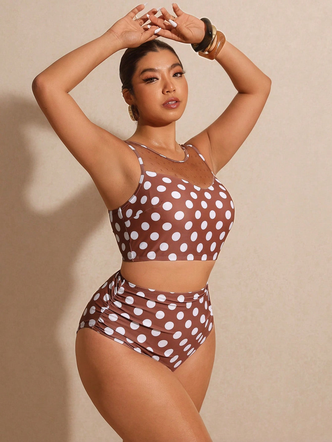 Set bikini de baie SHEIN, mix culori