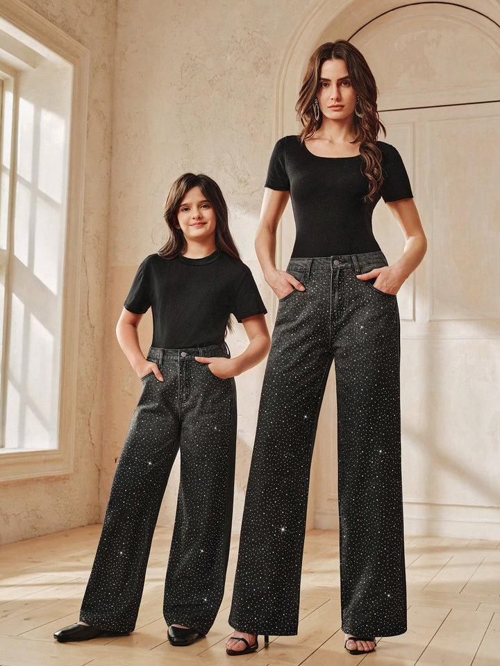 Jeans SHEIN, fekete