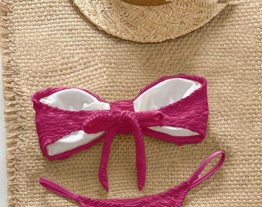 Sutien de baie SHEIN, roz