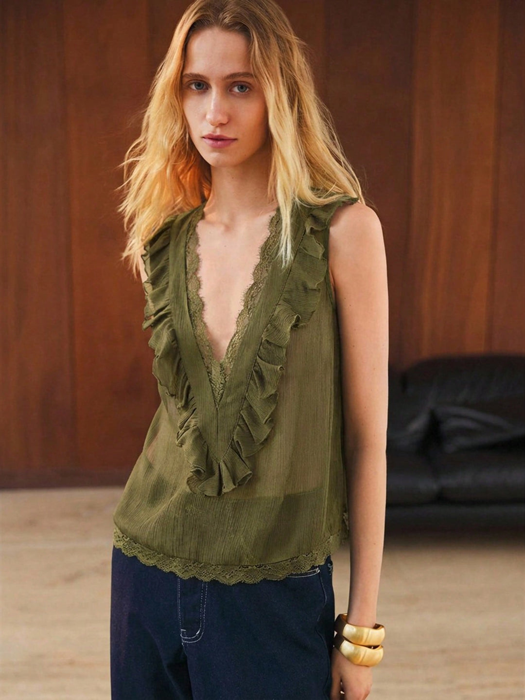 SHEIN top, zöld