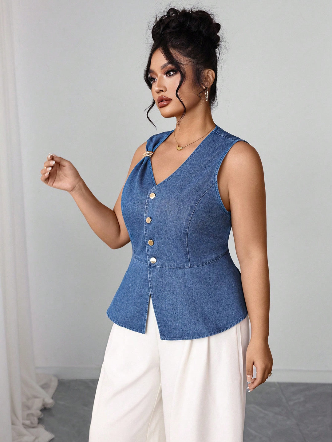 Top SHEIN, kék