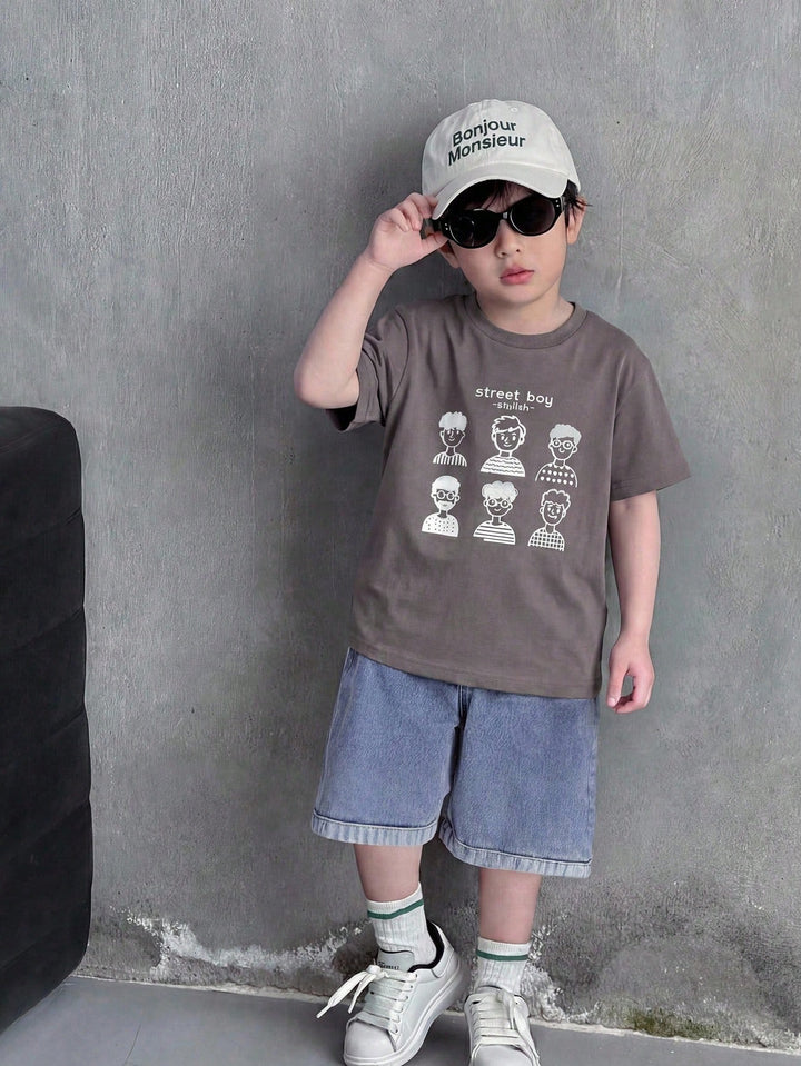 Tricou SHEIN, gri