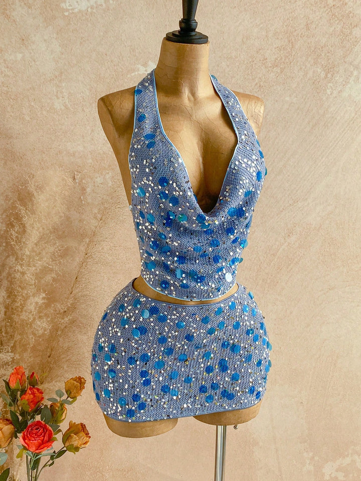 Top SHEIN, albastru
