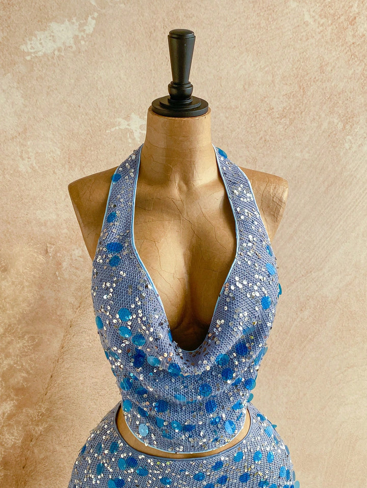 Top SHEIN, albastru