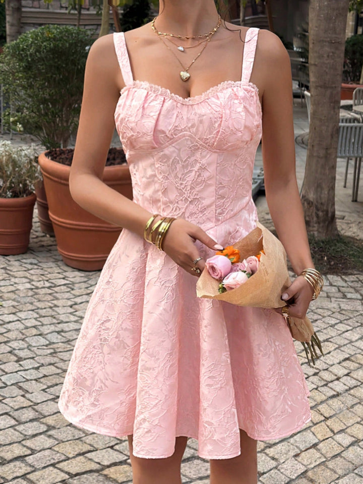 Rochie scurtă SHEIN, roz