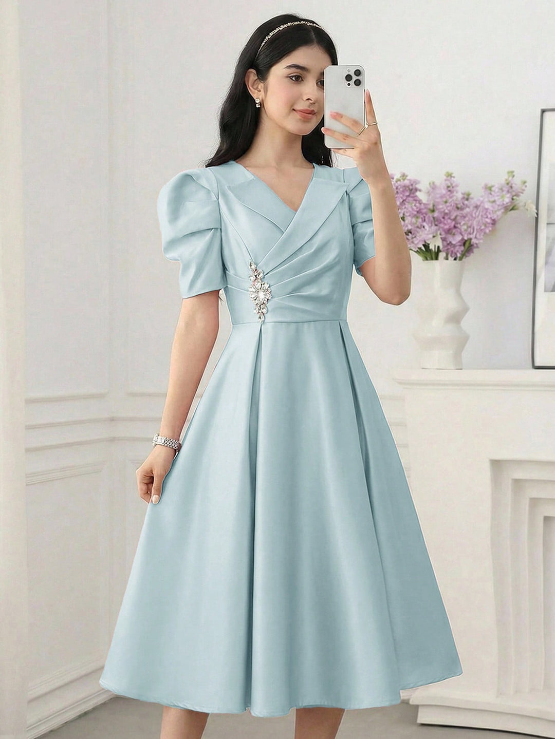 Rochie SHEIN, verde
