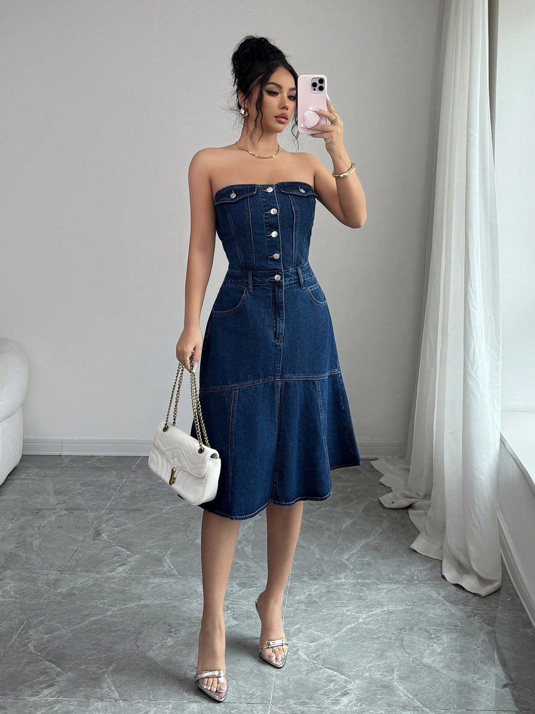 Rochie SHEIN, albastru