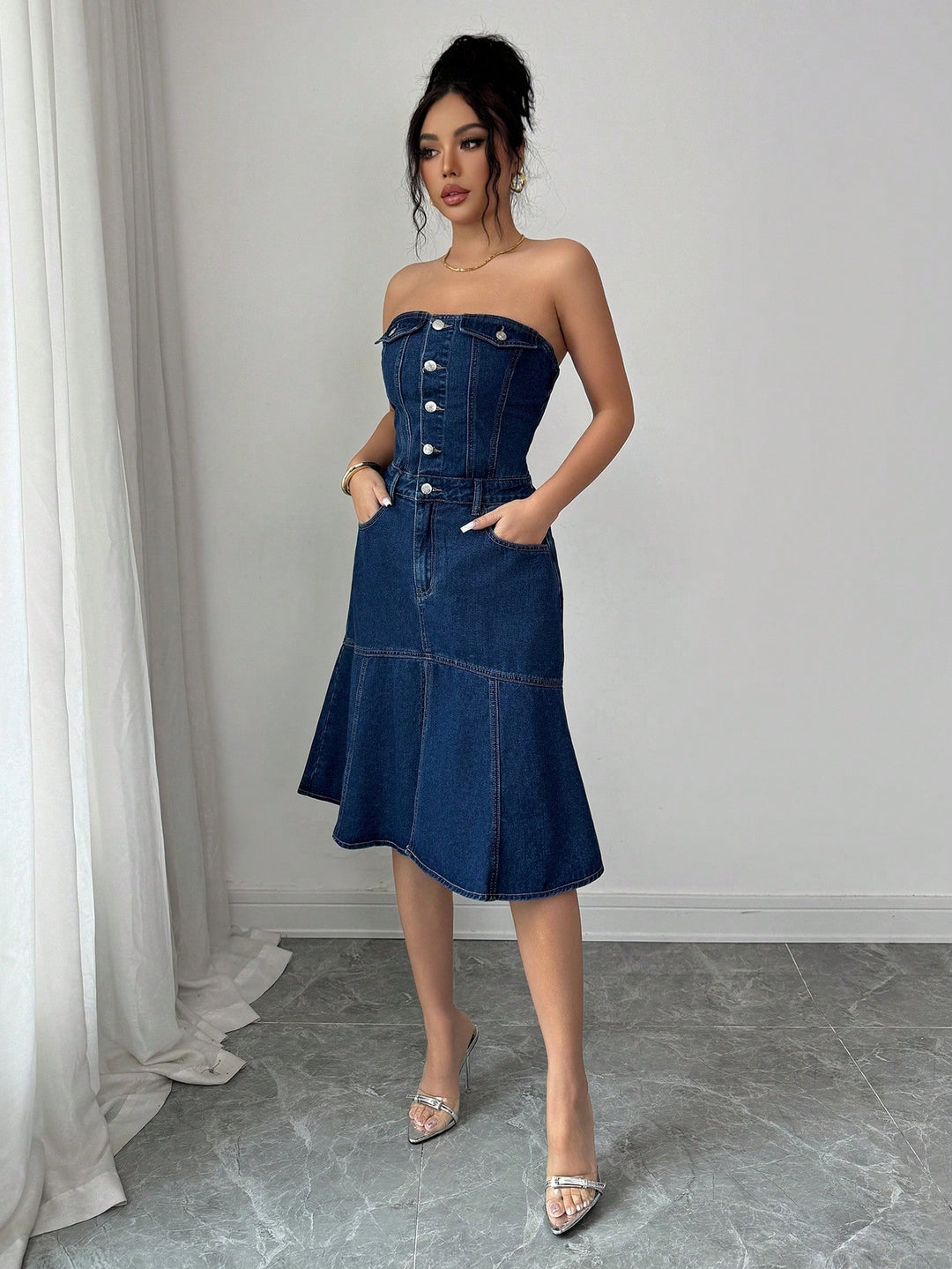 Rochie SHEIN, albastru