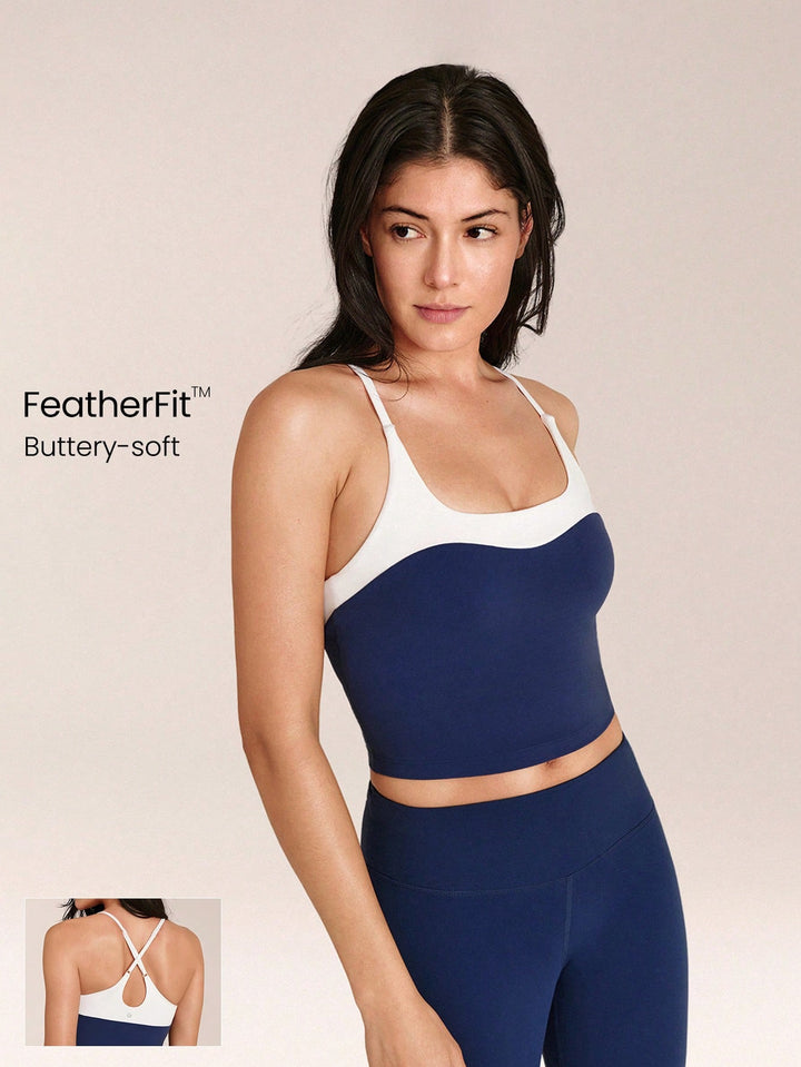 SHEIN sportmelltartó, kék