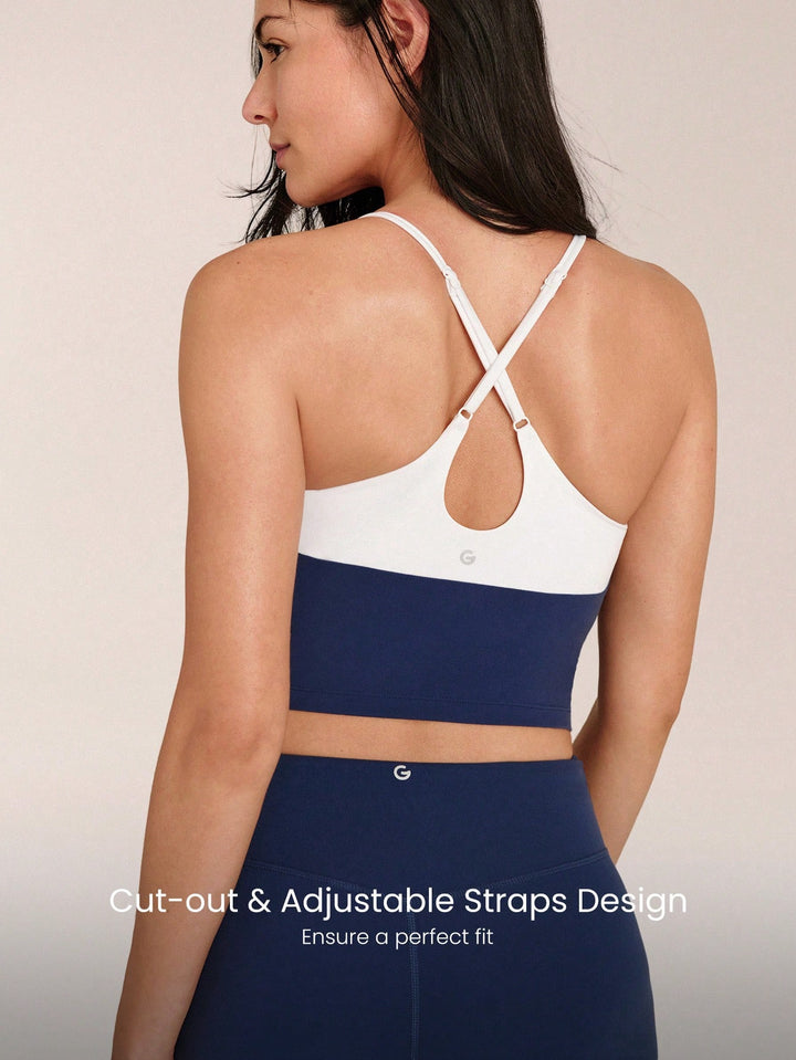 SHEIN sportmelltartó, kék