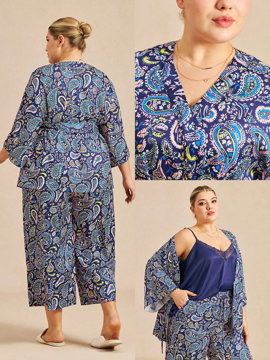 Set pijamale SHEIN, roz