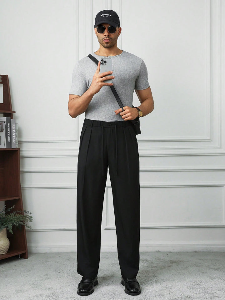 Pantalon SHEIN, negru