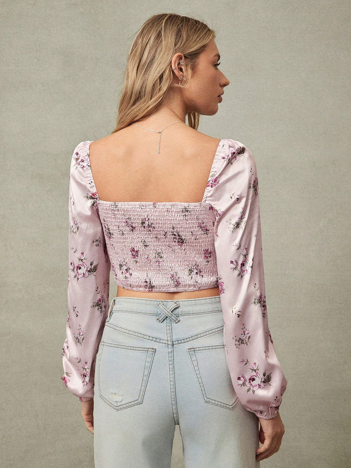 Top SHEIN, rózsaszín