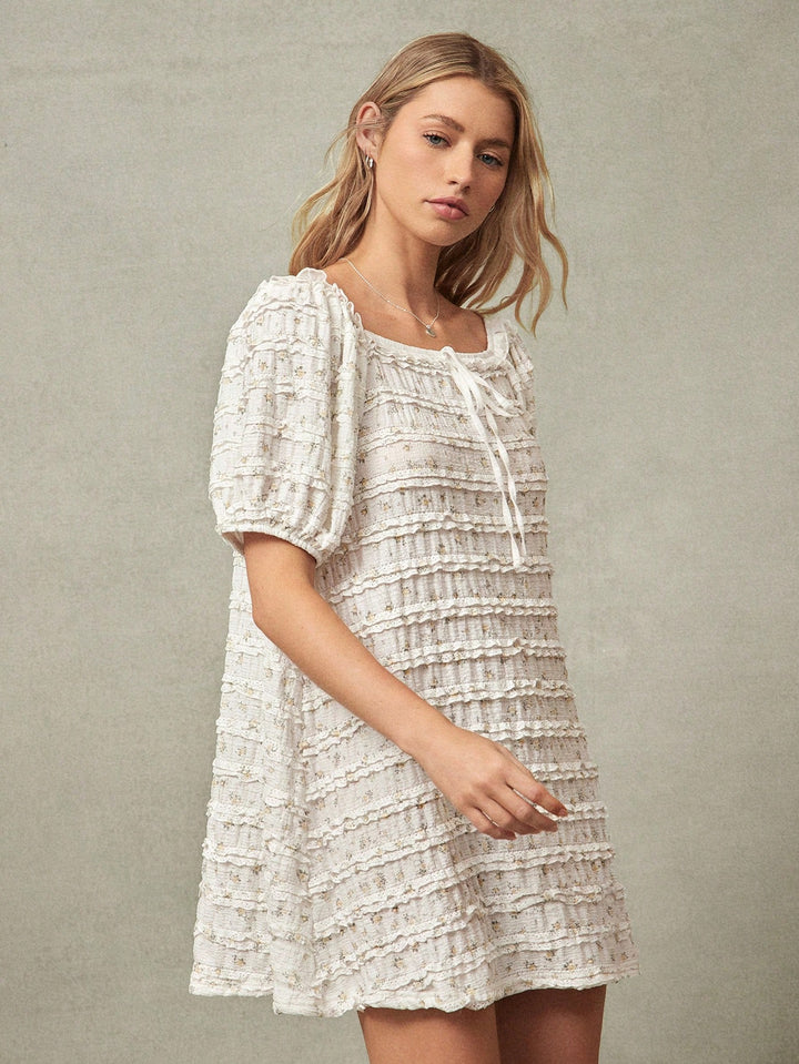 Rochie mini SHEIN, alb