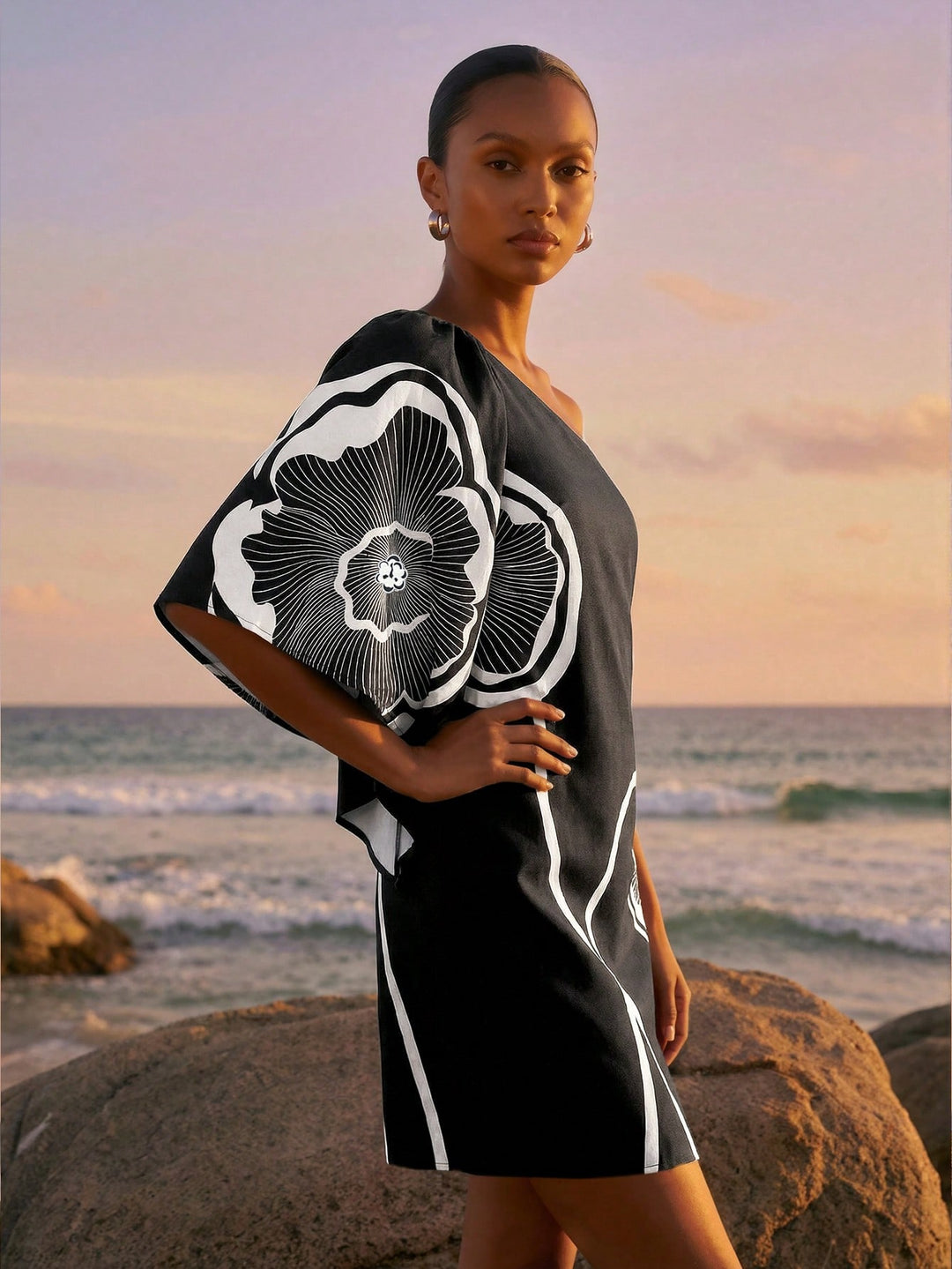 Rochie scurtă SHEIN, negru